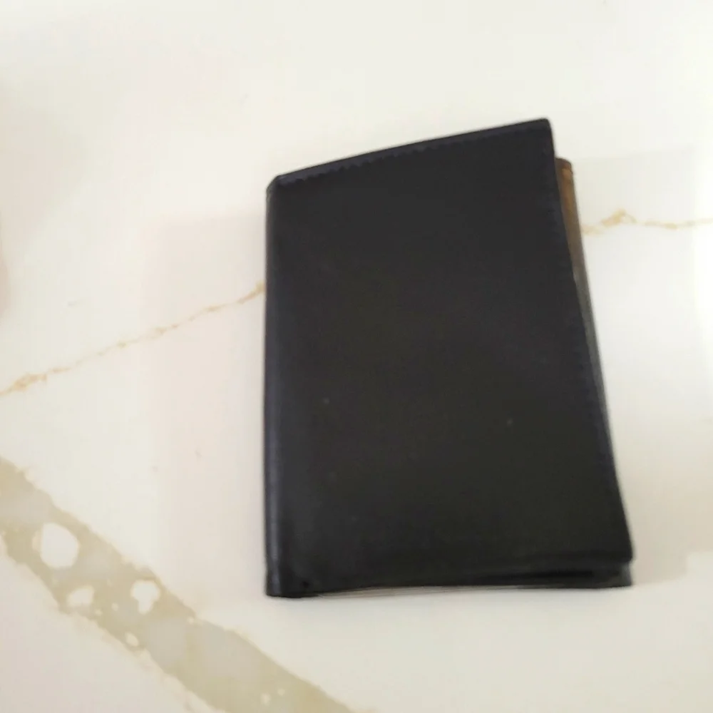 Boys Genuine Leather Trifold Wallet